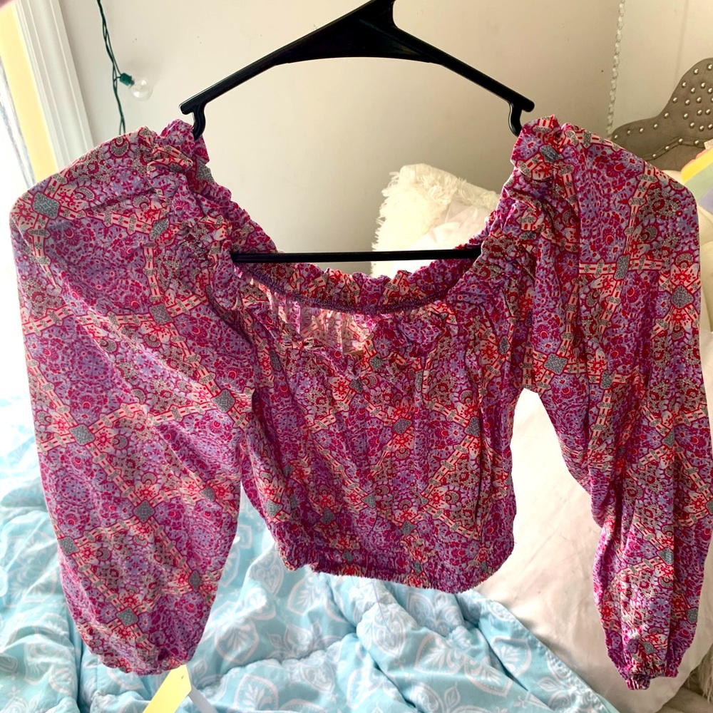 NWT floral blouse